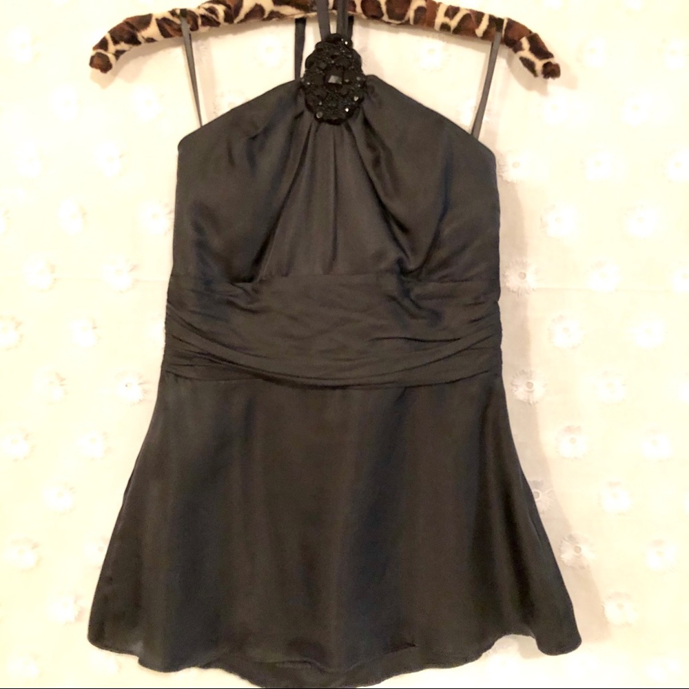 White House Black Market Greek neckline